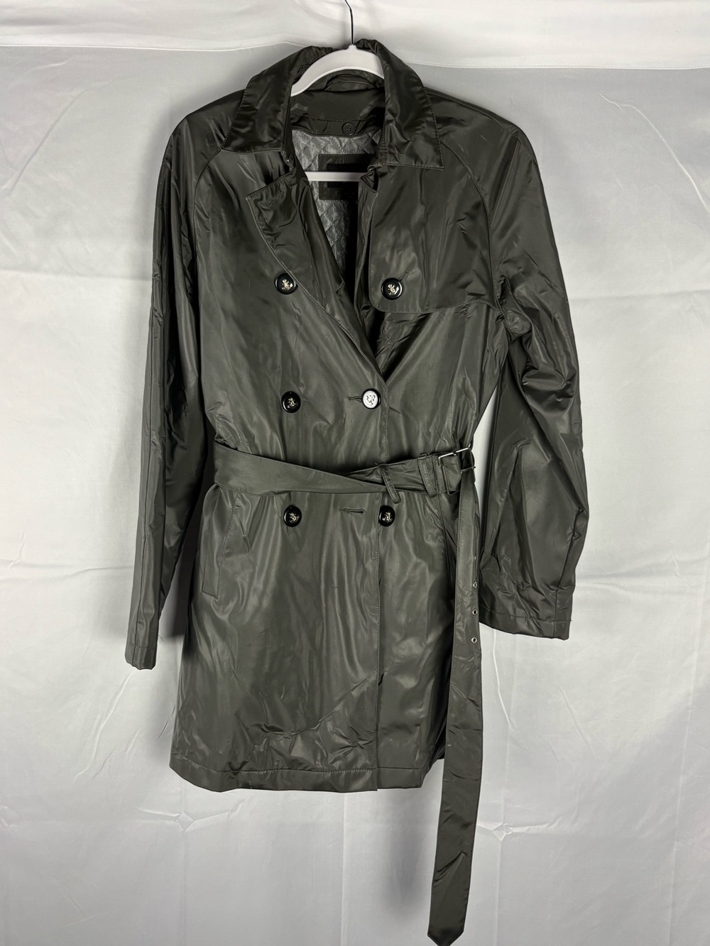 Sag harbor trench coat overcoat parka winter layering minimalist S Y2K gorpcore